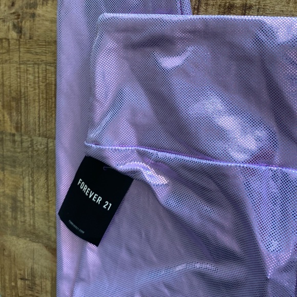 Forever 21 Metallic/mermaid print leggings - Picture 4 of 4